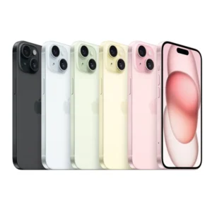 Imagem do iphone 15 e todas as suas cores